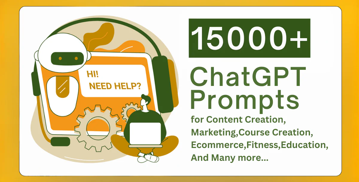 🚀 15,000+ High-Quality and Diverse ChatGPT Prompts 📘