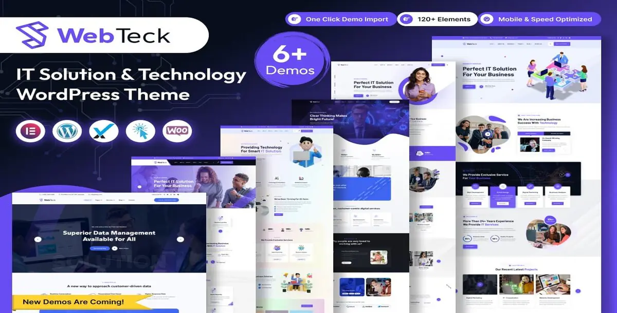 Webteck IT Solution and Technology WordPress Theme Download