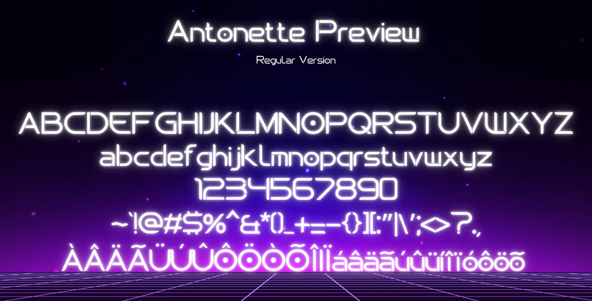 Antonette Regular Font