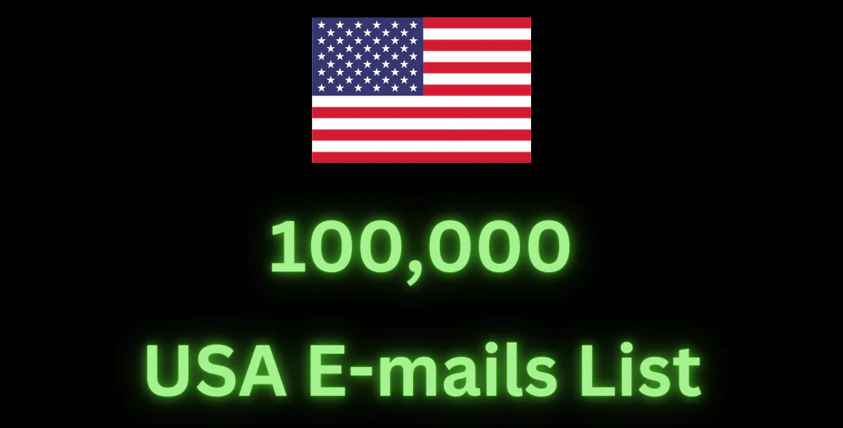 100,000 USA Emails List