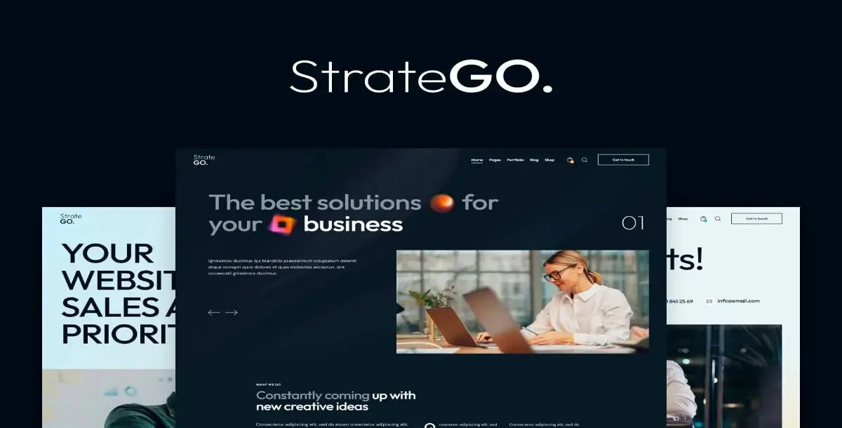 Stratego Premium Multi-Purpose WordPress Theme: Elevate Your Corporate Presence! 🏢✨